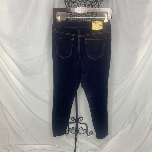 Anne Klein Skinny Zipper Ankle Jean Size 4 Missy - Picture 2 of 8